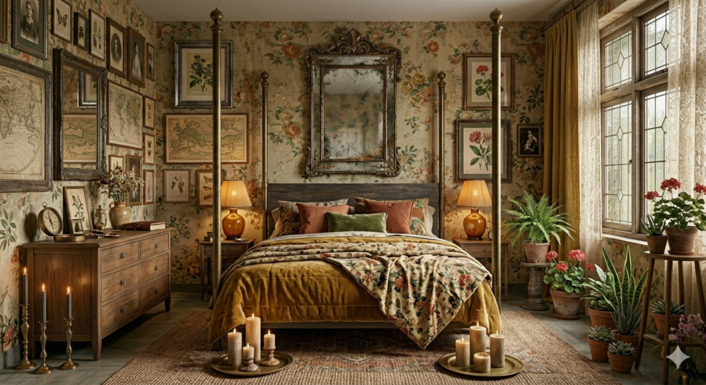 Vintage bedroom