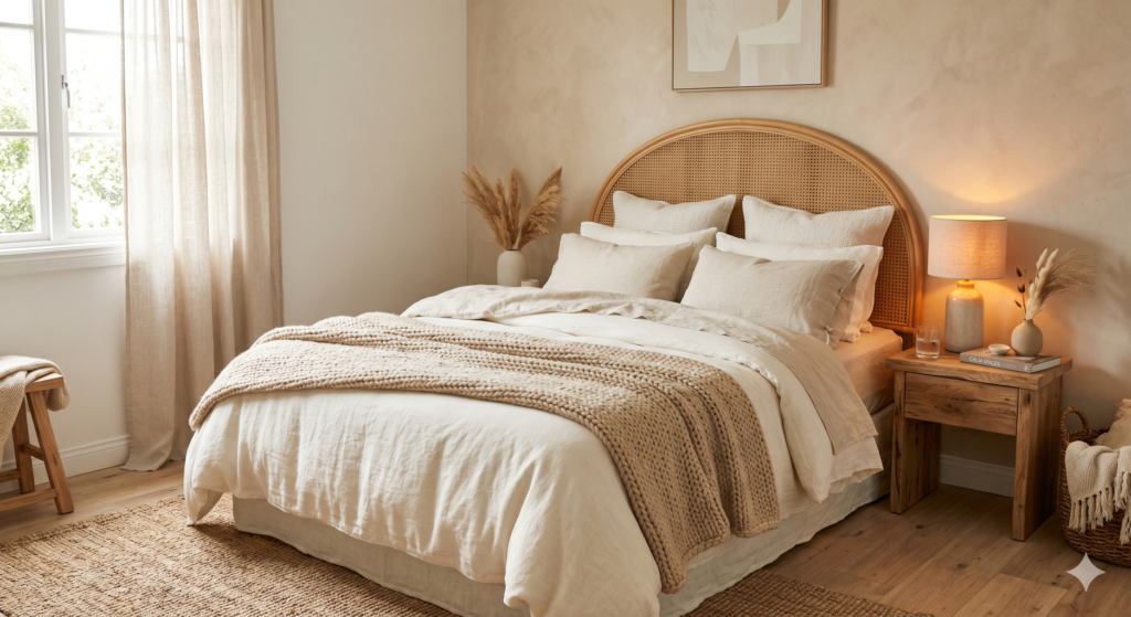 Cozy Neutral Bedroom